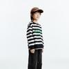Little MO&Co. Unisex Striped Cotton Pullover Sweatshirt