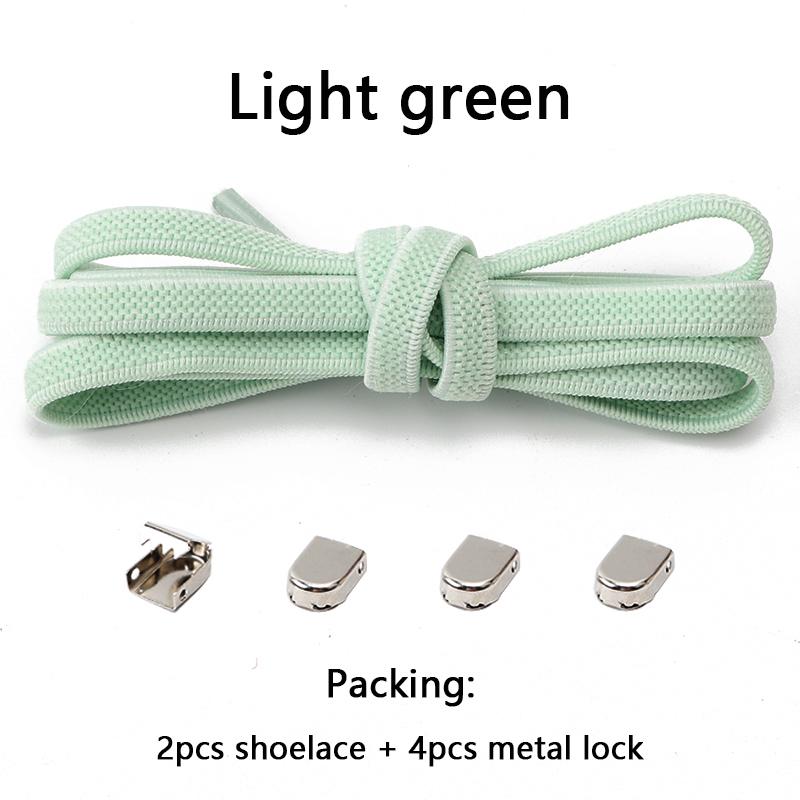 No Tie Elastic Shoe Laces One Size Fits All Adult and Kids Shoes Shoelaces for Sneakers Shoelace Tieless Flat Expand Shoestrings