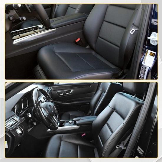 For 2010 2011 2012 2013 Mercedes Benz E350 E250 Driver Bottom Seat Cover Black K