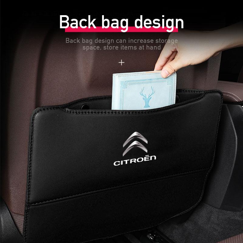 2pcs Car Seat Back Anti Kick Pad Scratch Mat Protective Cover For Citroen C3 C5 Aircross C2 DS 3 Berlingo Celysee Cactus Picasso