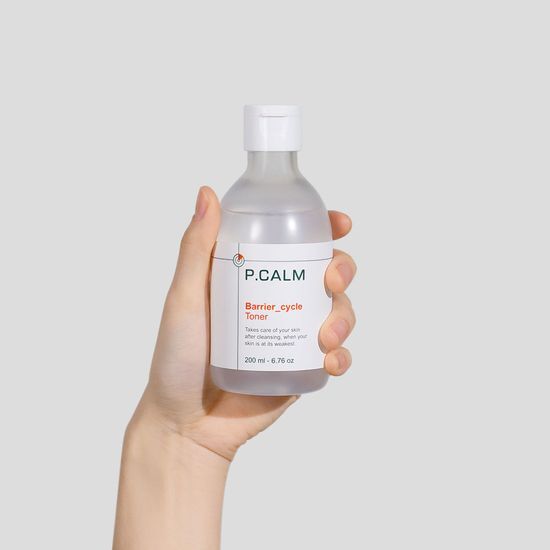 P.CALM Barrier Cycle Lacto P Toner 200ml Promotion (+ Cotton Pads)