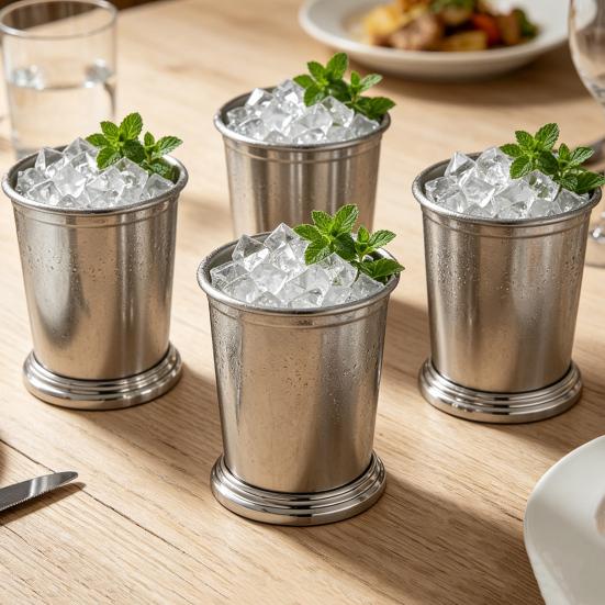 Whiskey Glass Julep Cups Copper Plated Wine Glasses 350ml Hammered Texture Metal Cocktail Glass Rust Resistant Barware for Party Bar Home Restaurant