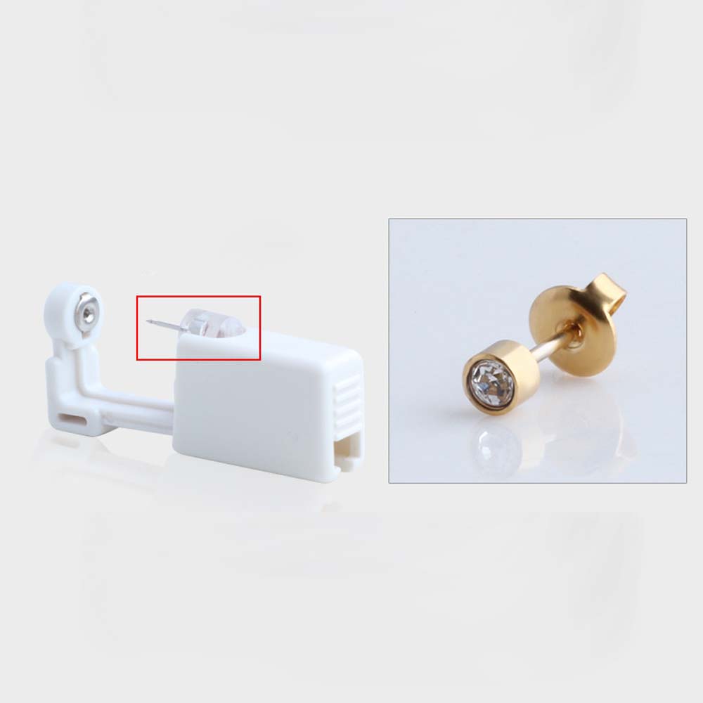 Nail Wear Earring Ear Nail Tool Wearing Ear Device Ear Stud Bezel Party Nose Ear Piercing Tool