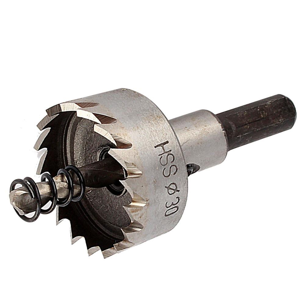 HSS 4341 Hole Saw Cutter Triangular Shank Metal Drill Bit Heavy Duty Hole Saw For Wood Drilling