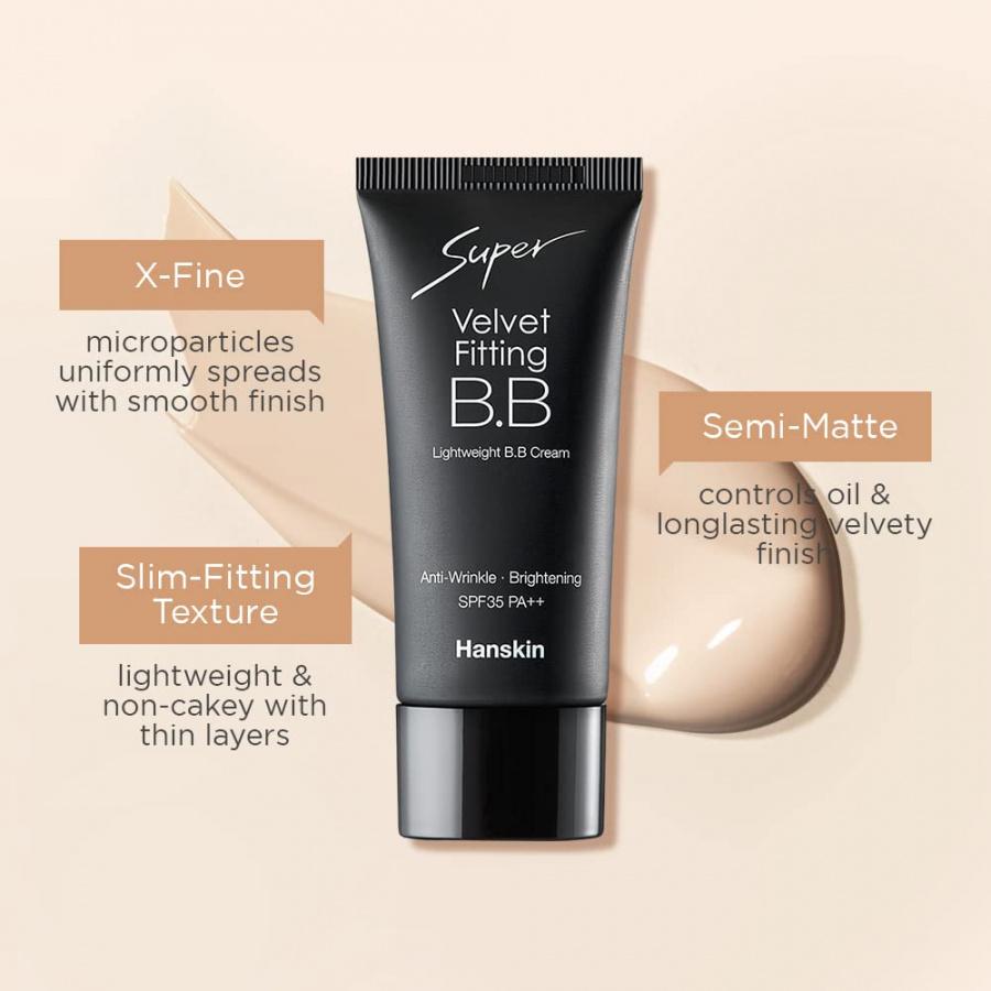 Hanskin Super Velvet Fitting BB Cream 30g