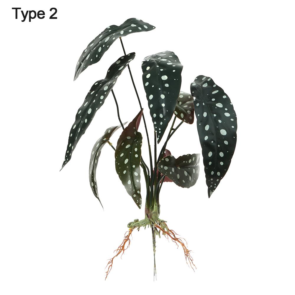 Artificial Hydroponic Plants Simulation Greenery With Root Plant Wall Home Office Shop Decor Desktop Ornament Photography Party