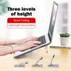 3-Level High Adjustable Cooling Laptop Holder Universal Notebook Computer Mini Stand Bracket For Macbook For Phone Tablet