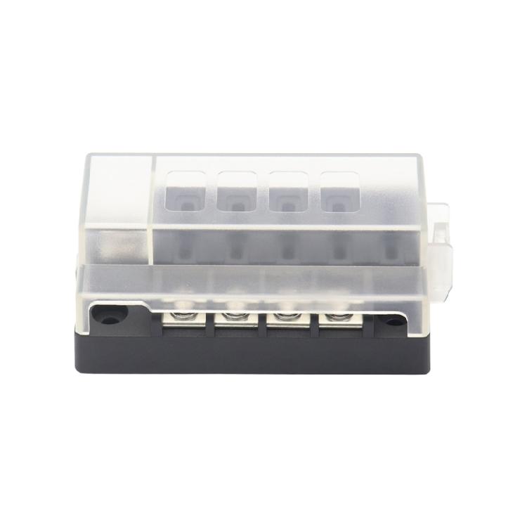 Car 4 Way Circuit StandardATO ATC Blade Fuses Box Block Holder 32V with Cover