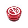 Universal Fire Missile Eject Button Car Cigarette Lighter Cover Universal Aluminum Red Ignition Cap 12V  Socket for Most Cars
