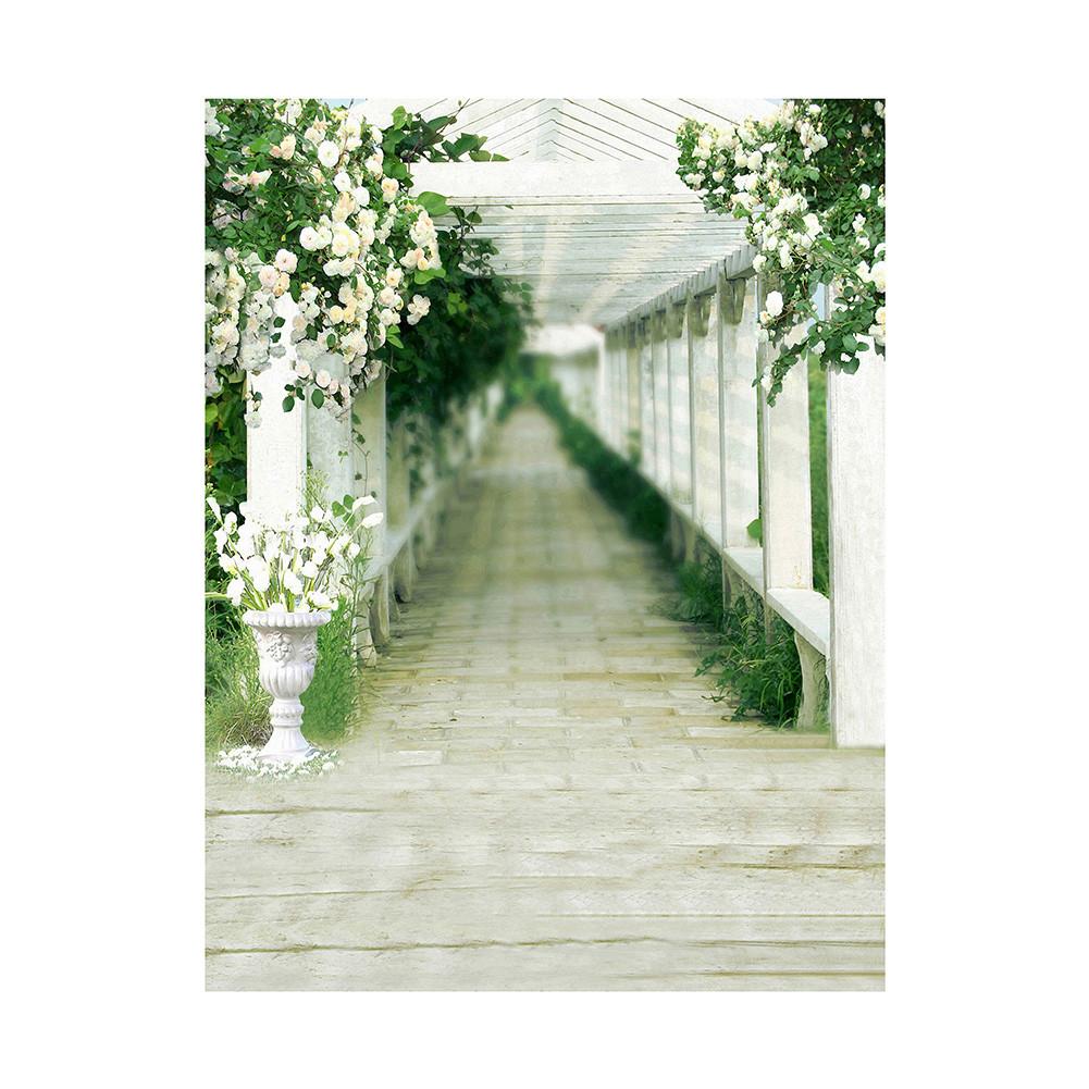 Road Landscape,Garden Background Photography Natural Scenery Backdrop Adult Photography Booth Shooting,Wedding,Party Decor