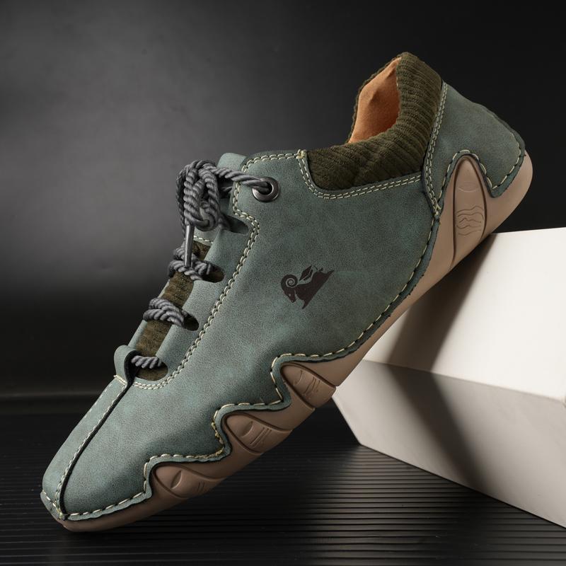 Casual Shoes for Men Leather Sneakers Shoes Lightweight Flat Driving Shoes Outdoor Comfortable Moccasins Men Loafers 2024 New In