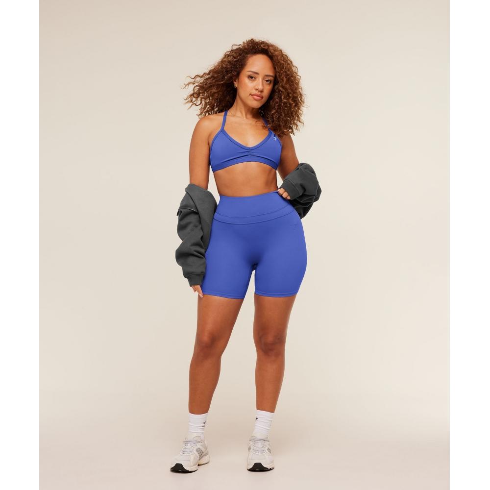 Gymshark Whitney Shorts   Force Blue B3c8r Ucvg