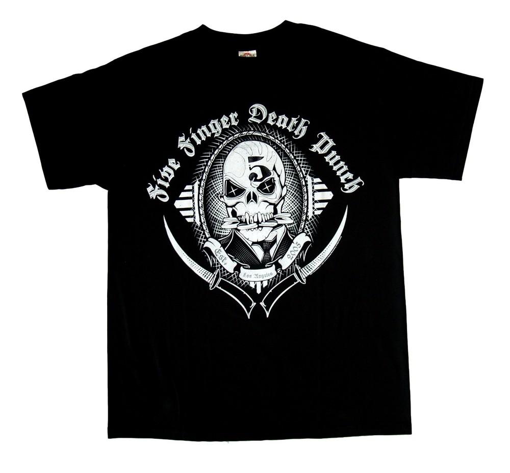 FIVE FINGER DEATH PUNCH - Los Angeles - T Shirt S,M,L,XL,2XL Brand New Official