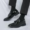 Módní kožené boty Pánské ležérní mokasíny Luxusní design Nazouvací Pánské společenské boty Ležérní styl Velká velikost Dobrá podrážka odolná proti opotřebení