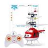 Little Cute Cartoon Induction Flying Vehicle Levitation Gesture Induction Airplane Helicopter Children's Toy YK07 Stylish Appearance