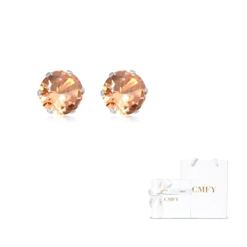 CMFY Zirconium Titanium Steel Clip Earrings Women's (Unisex) Clip- Earrings CMFY ET99