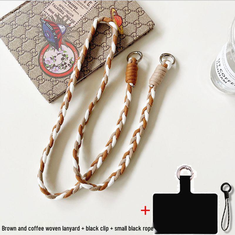 Geflochtenes Crossbody-Handy-Lanyard: Stabile, Langlebige, Sturzsichere Universalhülle & Kette