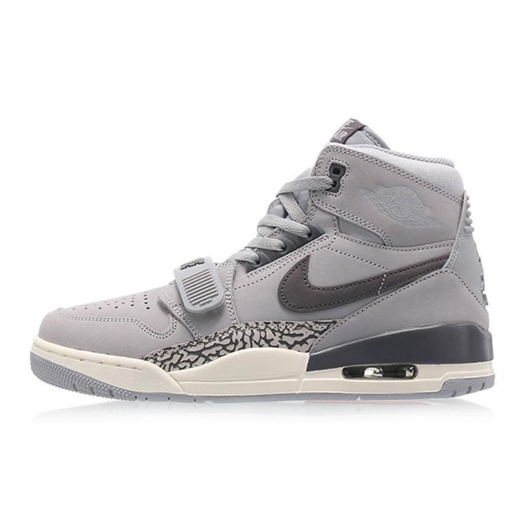 Jordan Legacy 312 Interstate Cruise Slip Resistant Lightweight Non slip Lightweight High top Vintage Basketball Shoes AV3922-002(Team73-)