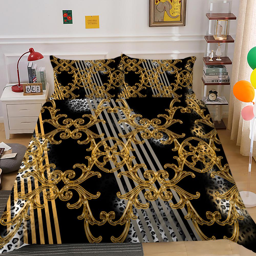 Classic Luxury Series Bedding Set Luxury Duvet Cover and Pillow Case 2/3 AU240 * 270 Washable and Quick Drying Bedding Sets