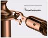 Rose Gold Matte Concierge Welcome Stanchion – Stainless Steel Event Barrier Lanyard