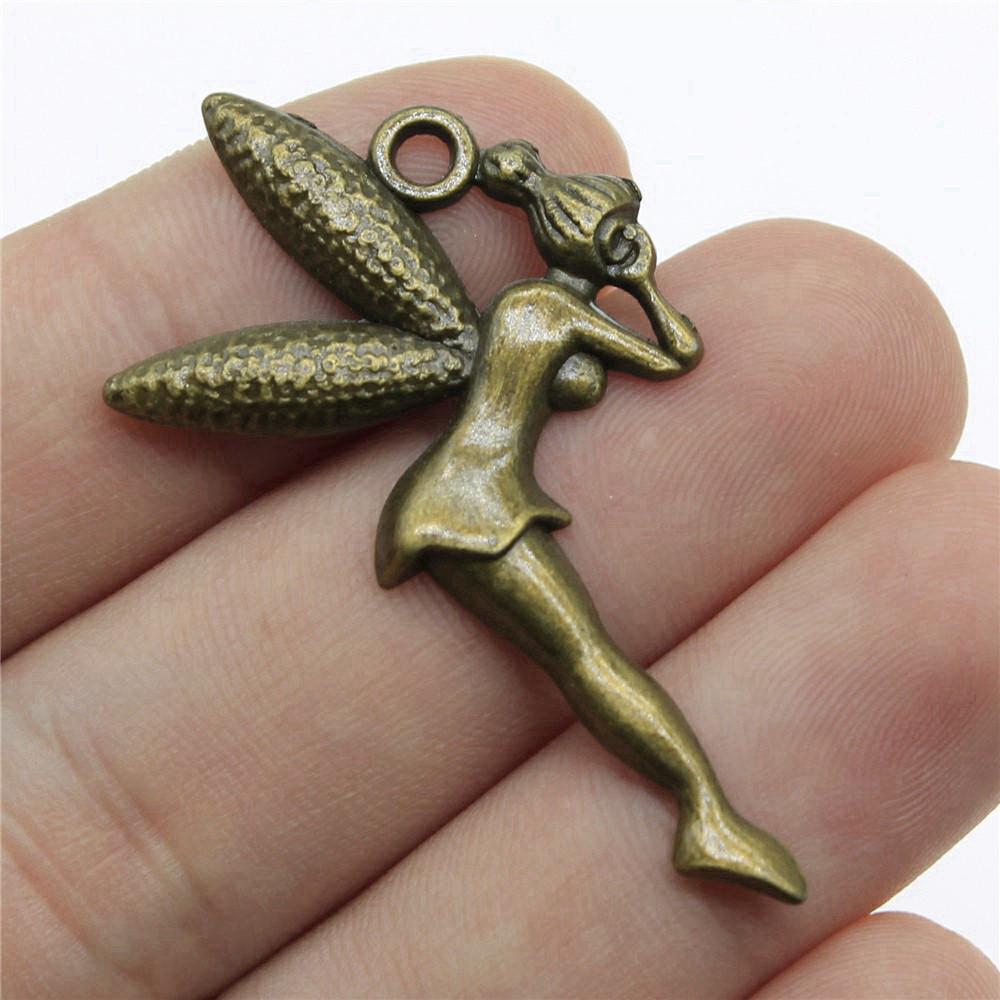 Big Angel Charms Pendant Couple Jewelry Unusual Gifts For
