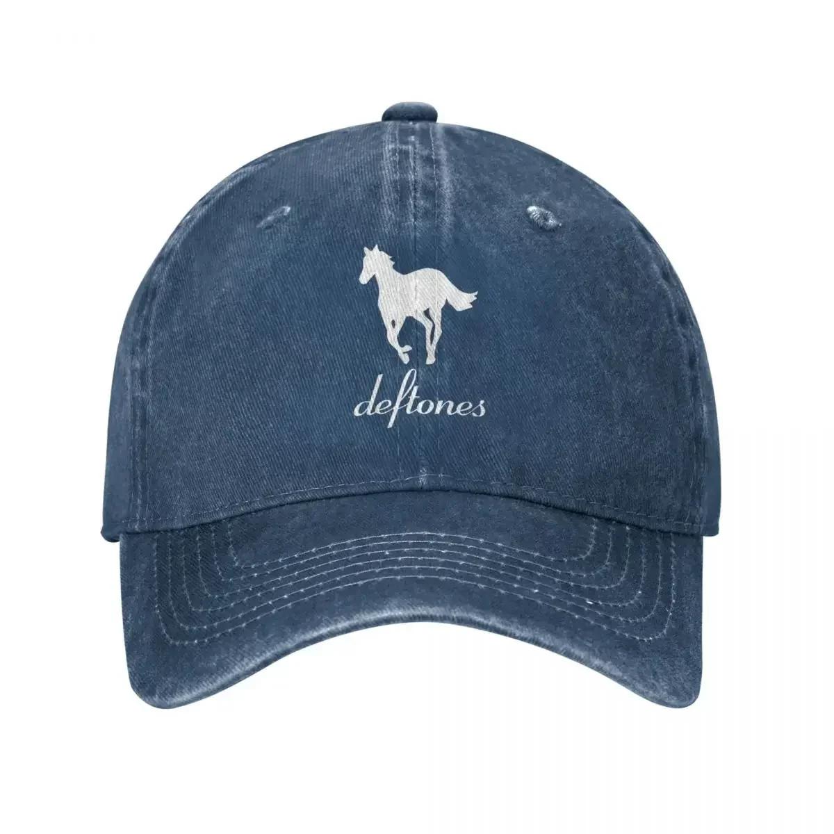 

Бейсболки для бігу Deftones у стилі панк у стилі Vintage Distressed Washed Headwear Unisex Outdoor Running Golf Unstructured Hats Cap One Size