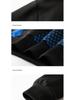 Men's Gradient Casual Round Neck Long Sleeve Hoodie for Spring and Autumn
