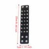 2pcs/set Adjustable Punk Goth Bracelet Wide PU Leather Bangle Leopard Wristband  Harajuku