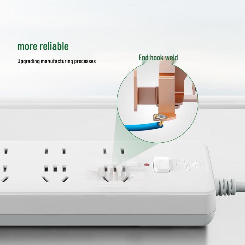 BULL Standard 8-Outlet Power Strip