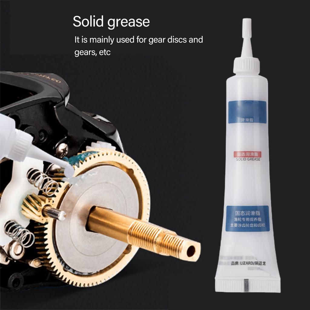 Fishing Reel Maintenance Oil and Grease Bearing Lubricant Gear Reel Lubrication for Various Fishing Reel Types