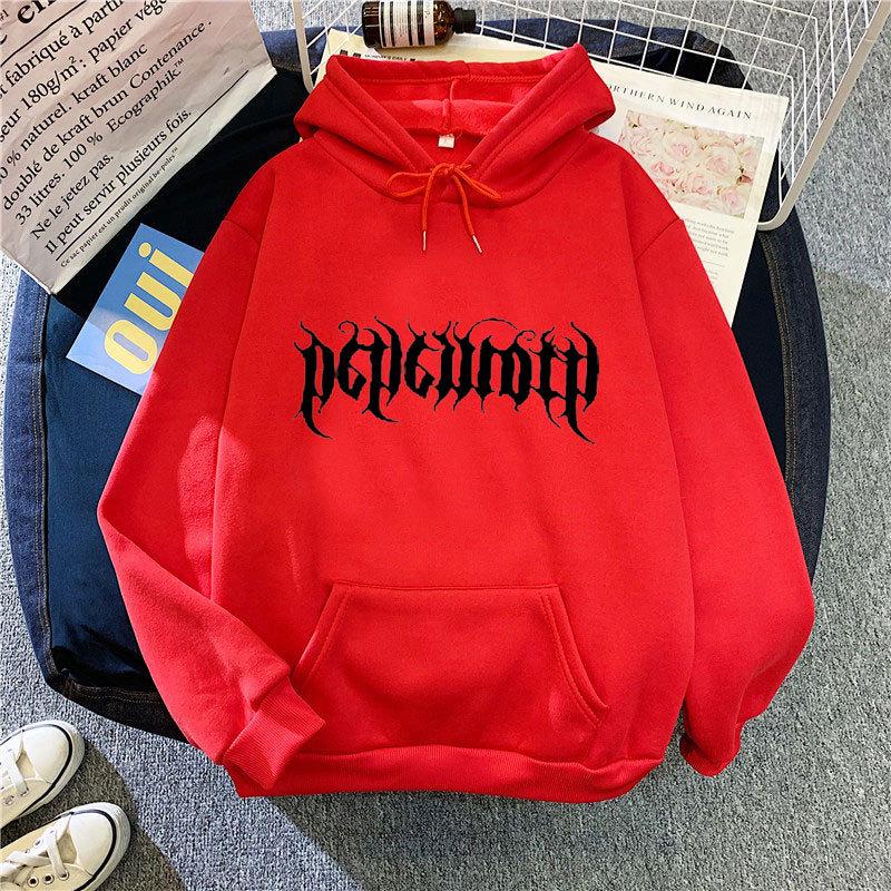 2025 Korean Style Trendy Plus Velvet Loose Hoodie for Women - Autumn/Winter