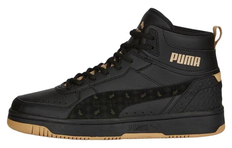 PUMA Rebound Joy Black Gold 389326-02 38