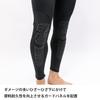 Finetrack Flood Rush Leg Guard Tights (Men's) / FWM0137 (JP, Alphabet, L, Black)
