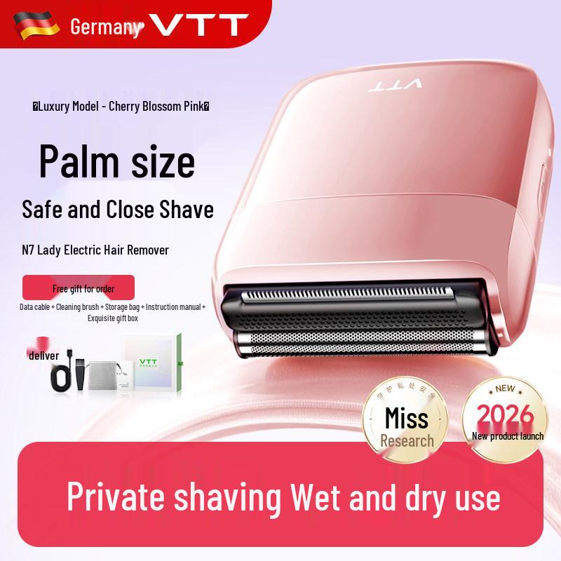 VTT Multi-functional Women s Electric Hair Remover and Trimmer for Lips, Armpits, and Private Areas