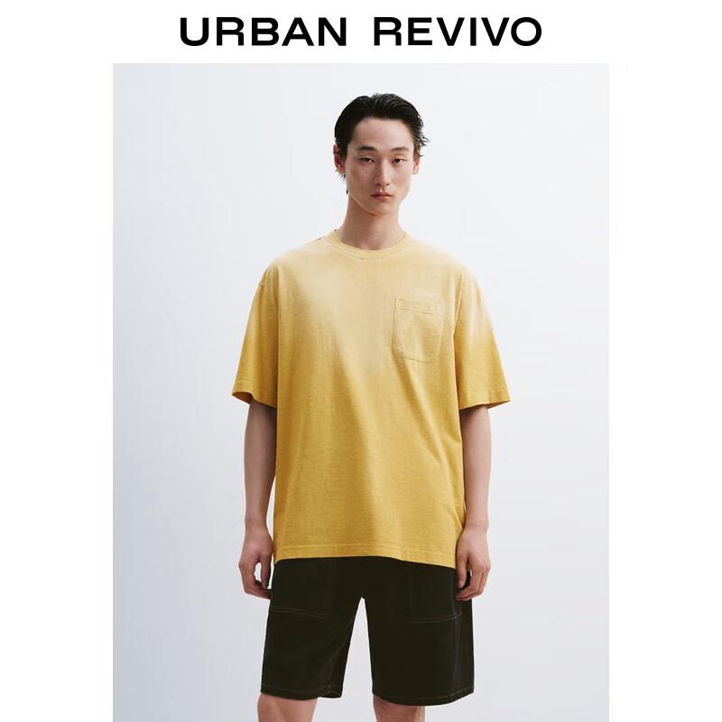 Men s Gradient Pocket Short Sleeve T-Shirt S