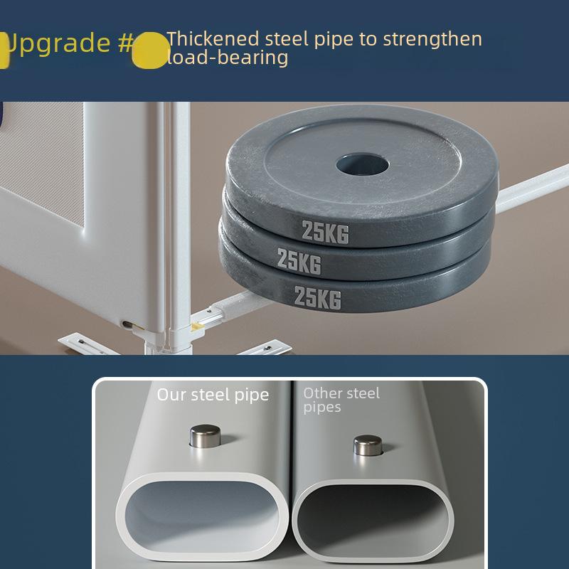 Children's Anti-Fall Bed Fence - Universal Large Bed Protective Barrier with Embroidery Design