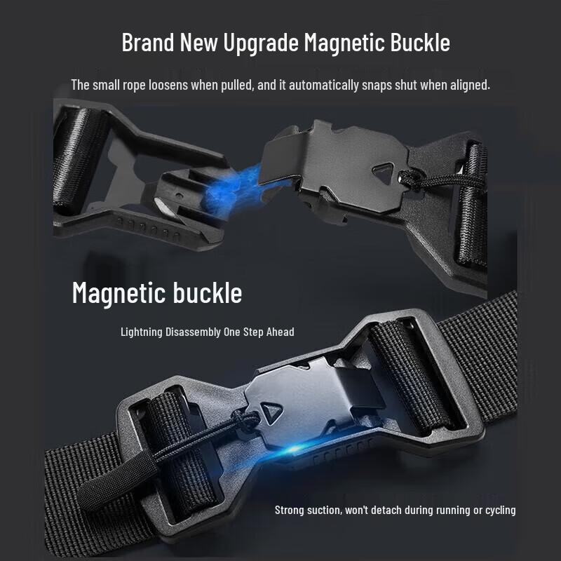 JEEP Men's Magnetic Buckle Crossbody Bag
