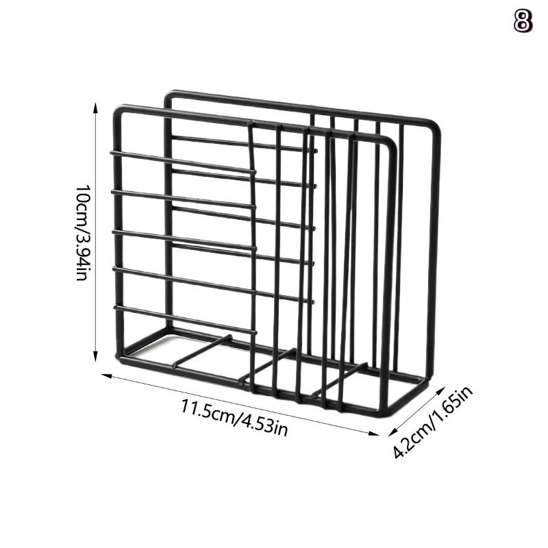 Creative Elegant Metal Cartoon Pattern Napkin Holder Paper Drawer Storage Bracket Organizer Dining Tabletop Accessory