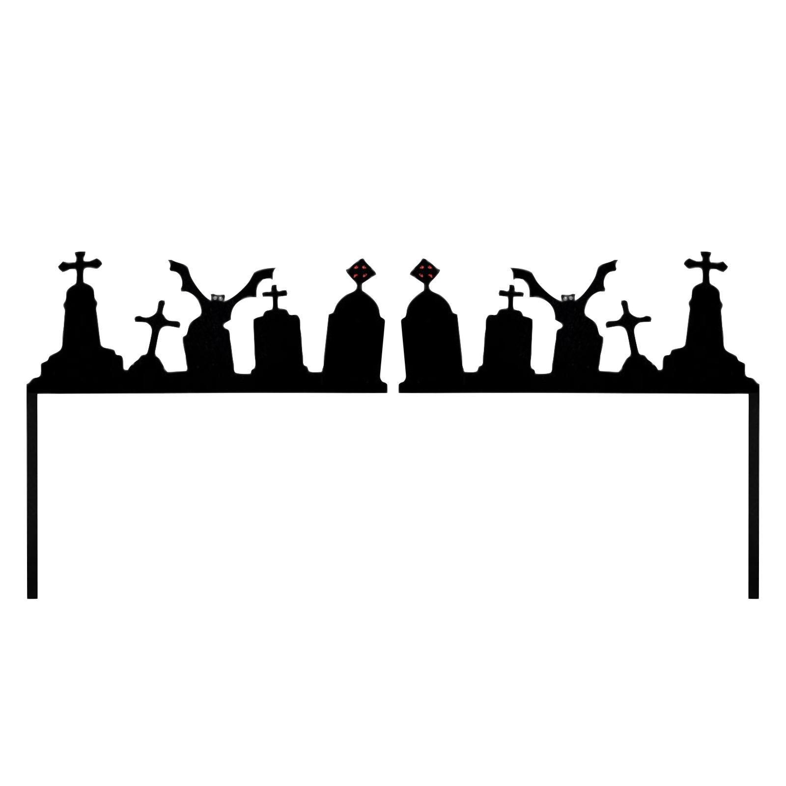 

Halloween Door Frame Decoration,bats,pumpkins,spider Webs,door And Window Corner Sign, Halloween Home Decor,corner Stickers One Size