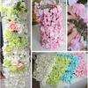 Green Artificial Flower Wall Panels Plastic Rack for Wedding Ceremony Decoration Photo Area Party Event