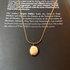 Minimalist Titanium Steel Clavicle Necklace with Pearl Pendant for Women - Versatile Cold Style Fashion Jewelry