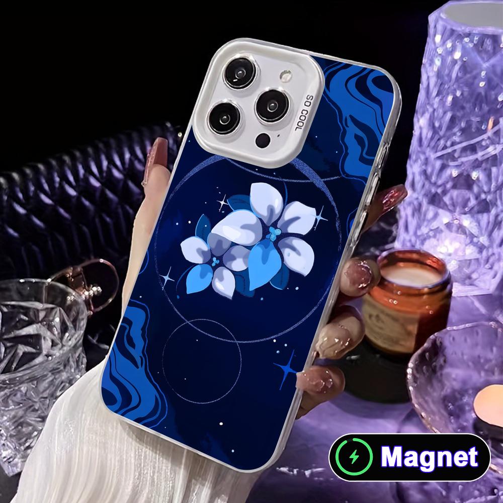 Game GI Dainsleif Phone Case for iPhone 17 16 15 14 13 12 11 X XR XS Air Pro Max Plus Colorful Silver MagSafe Cover