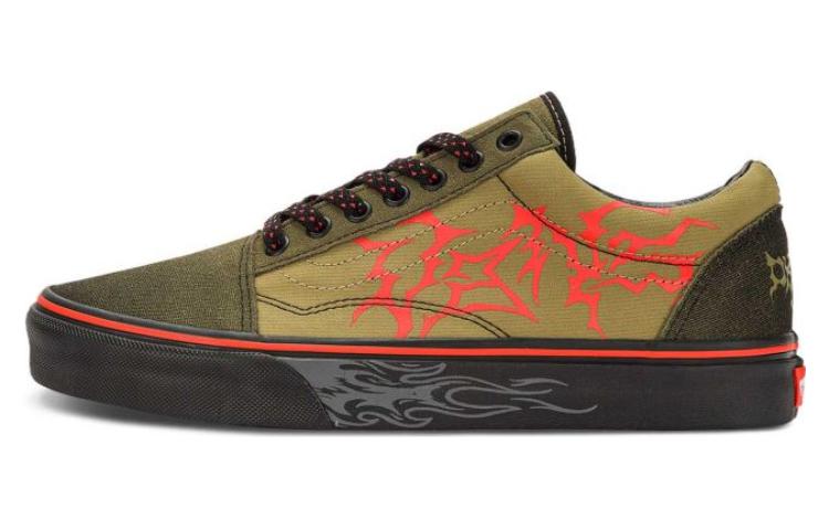 Vans Okeh X Old Skool  Green Black  VN000D3H203 36.5