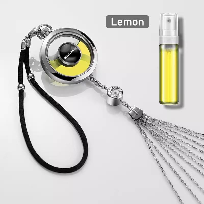 Car Logo Perfume Pendant Air Freshener Hanging Perfume Interior For Mercedes Benz A/B/C/E/S Class W206 W220 W205 W211 W212 W201 OS5