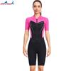 Unisex 1.5mm Neoprene Snorkeling Wetsuit Short Sleeve Shorts Scuba Diving Swimming Surfing Winter