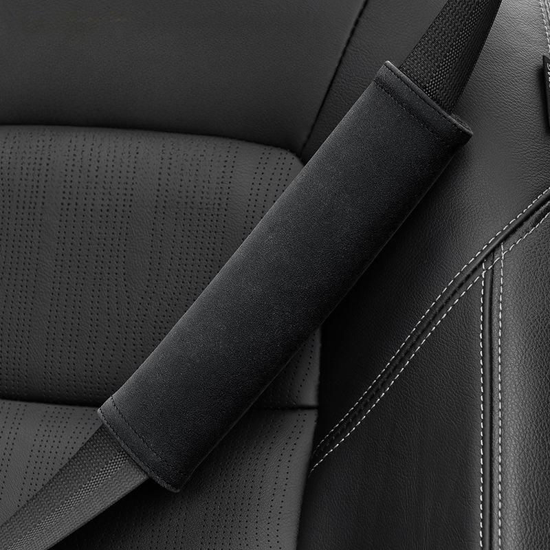 Car seat belt cover shoulder protector suede for M Performance E46 E90 E60 F10 F20 F30 E36 M1 M2 M3 M5 X1 X3 X4 X5 G01 G02