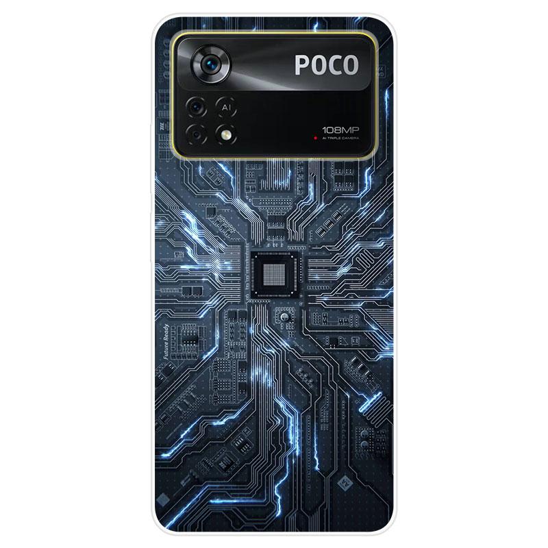 For Xiaomi Poco X4 Pro 5G PocoX4 Pro 5G Case Soft Silicone Back Cover Cartoon Phone Case Fashion