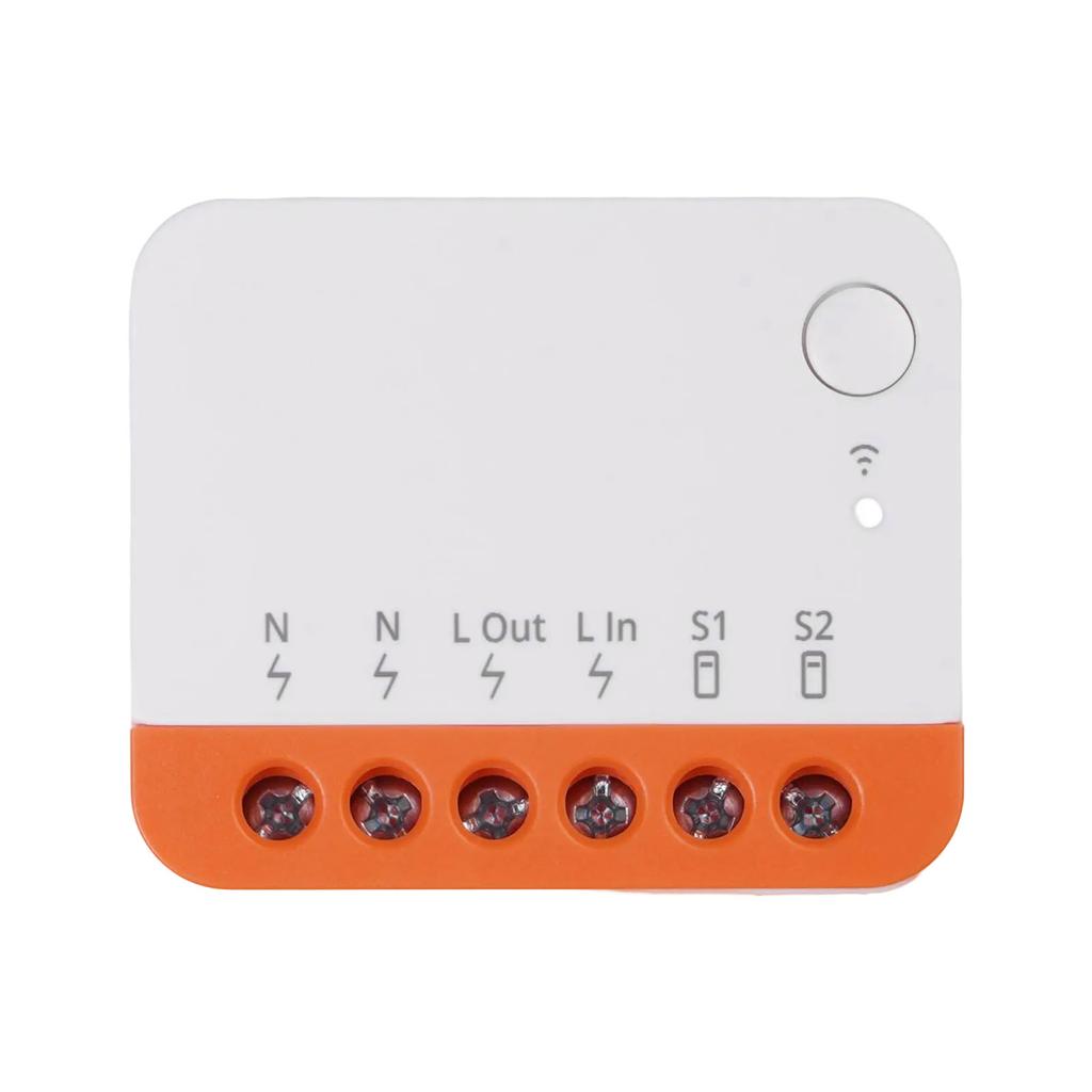 MINIR4 WiFi Smart Switch Compact 2 Way Light with Timer Function External Switch Enabled App Control Certified Safe and Reliable