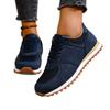 Thick-soled German training shoes autumn plus size new round toe lace-up casual sports Forrest Gump shoes