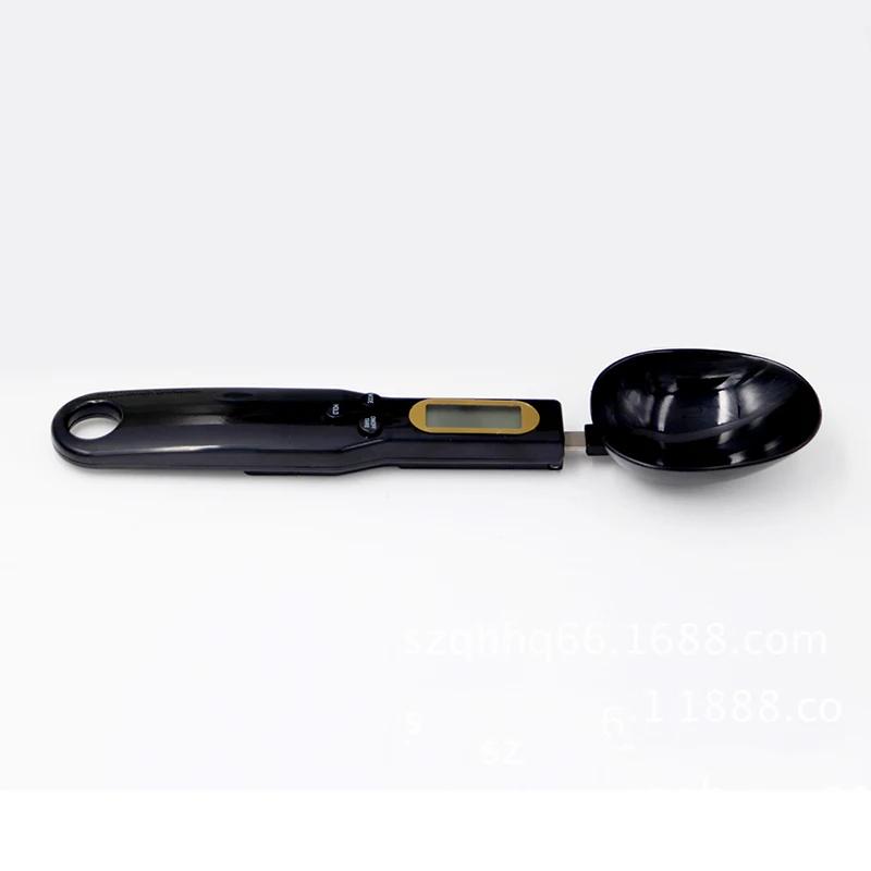 

0.1-500g Digital Weighing Spoon Kitchen Scale LCD Display Electric Food Weight Measuring Spoon чёрный